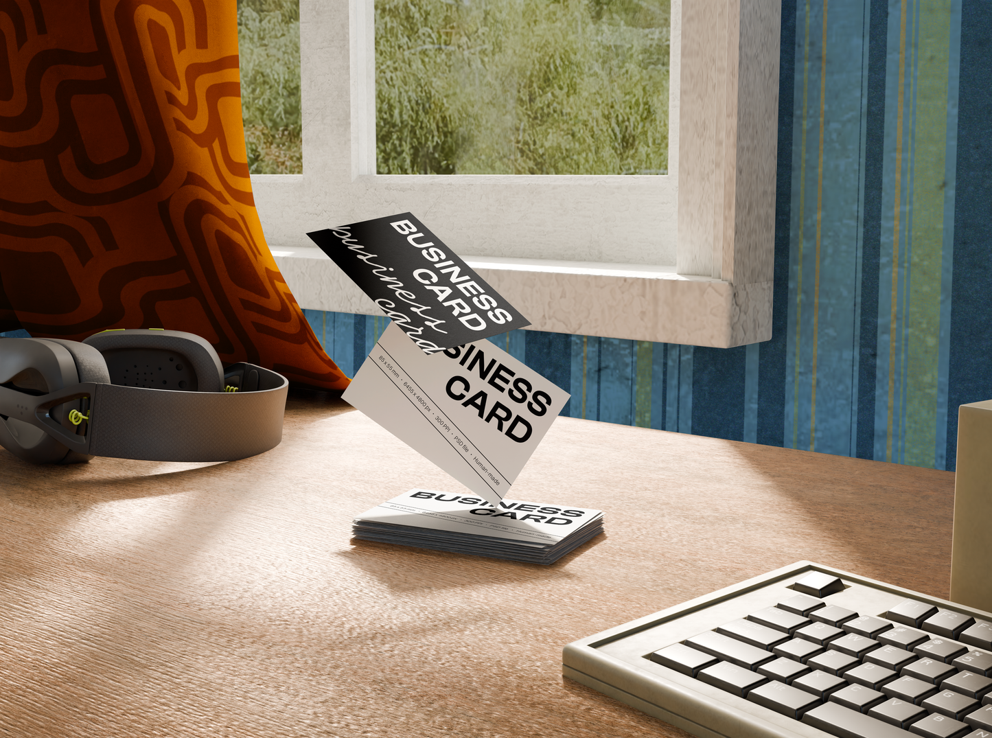 Business Card Mockup M01_E001