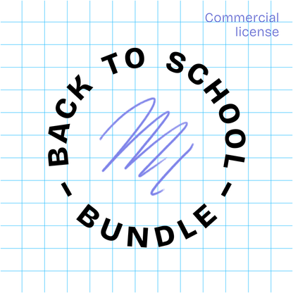 'Back to School' mockup csomag – 3 db mockup – Kereskedelmi licenc