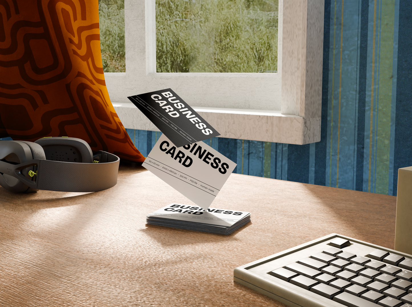 Business Card Mockup M01_E001