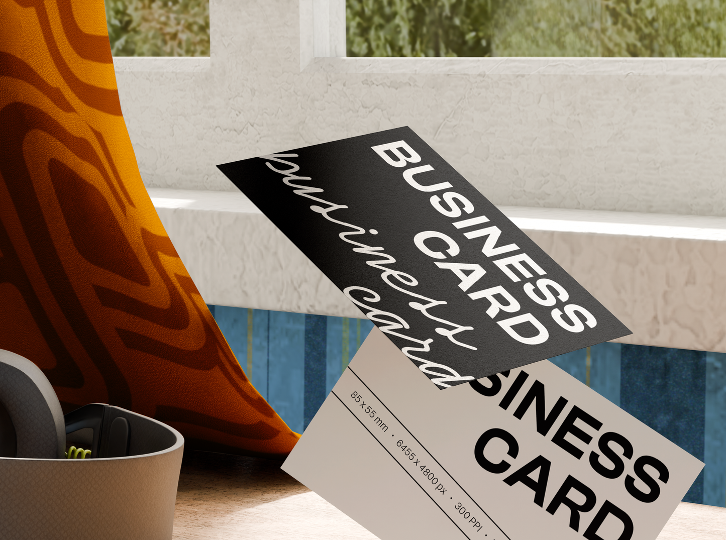 Business Card Mockup M01_E001