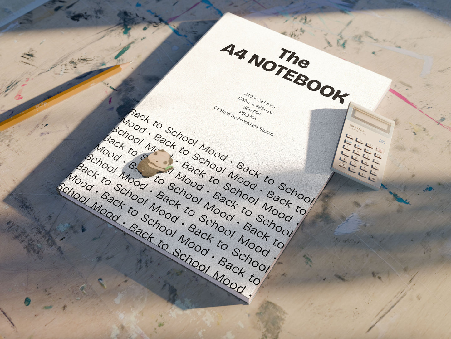 'Back to School' mockup csomag – 3 db mockup – Kereskedelmi licenc